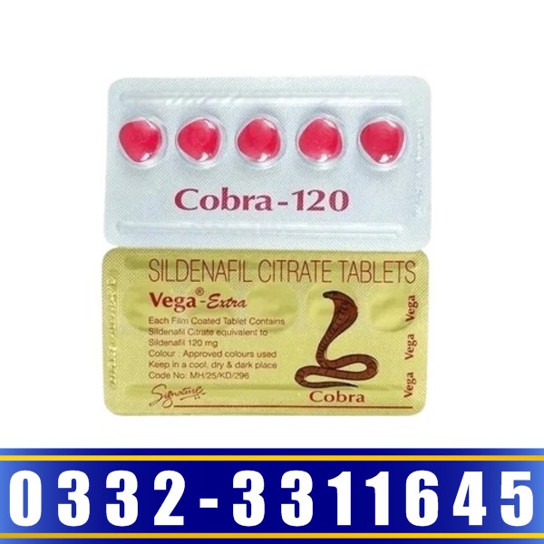 Black Cobra 120 MG Tablets