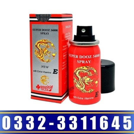 Dragon'S Super Dooz 34000 Delay Spray Price In Pakistan