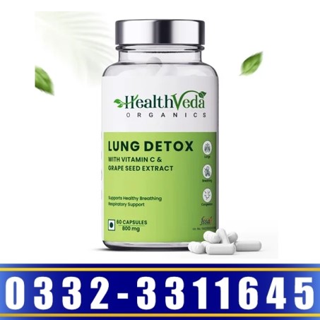 Health Veda Organics Lung Detox Price in Pakistan