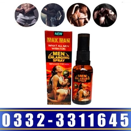 Maxman Men Enlarging Delay Spray Price In Pakistan