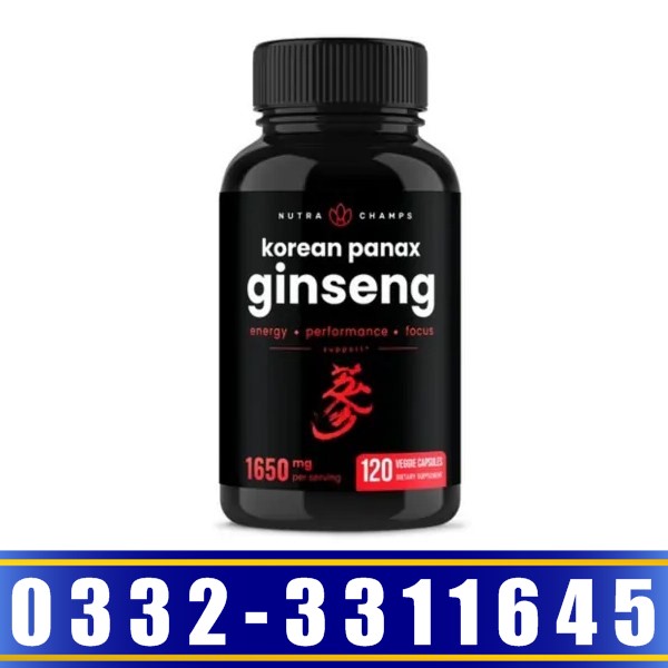 NutraChamps Korean Panax Ginseng
