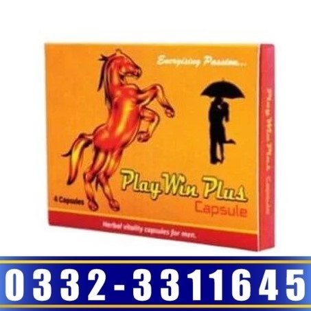 Play Win Plus Capsules Price In Pakistan