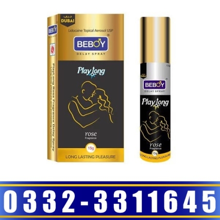 Beboy PlayLong Delay Spray Rose