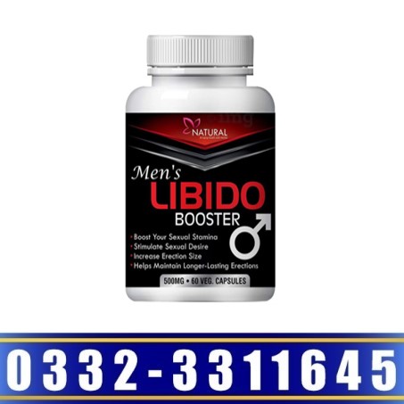 Natural Men's Libido Booster 500mg Capsule in Pakistan