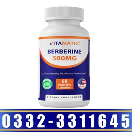 Vitamatic Berberine Supplement 500mg Price In Pakistan